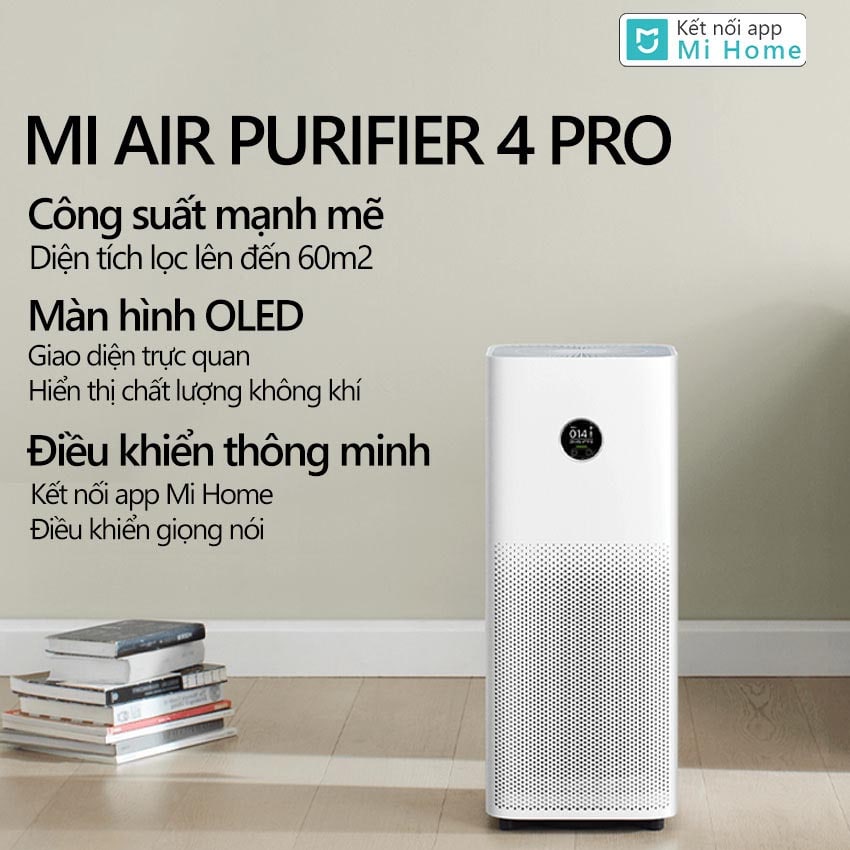 Máy Lọc Không Khí Xiaomi Mi Air Purifier 4 Pro