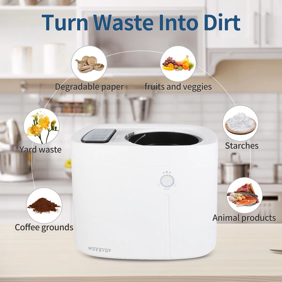 Máy xử lý rác gia đình Xiaomi SF Recycler